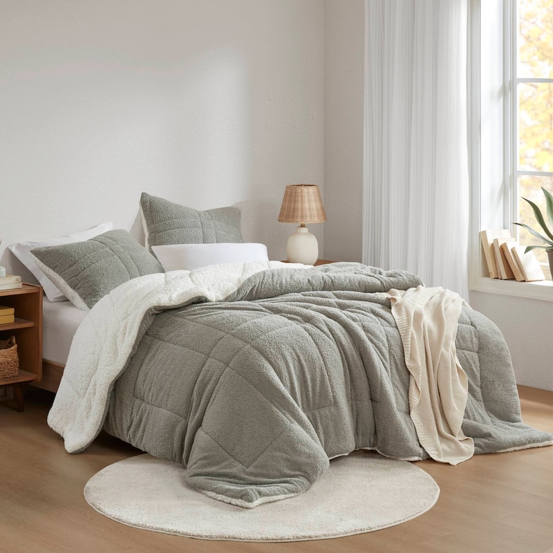 Madison Park Wynne Comforter Set - Grey - Queen - 3 Piece