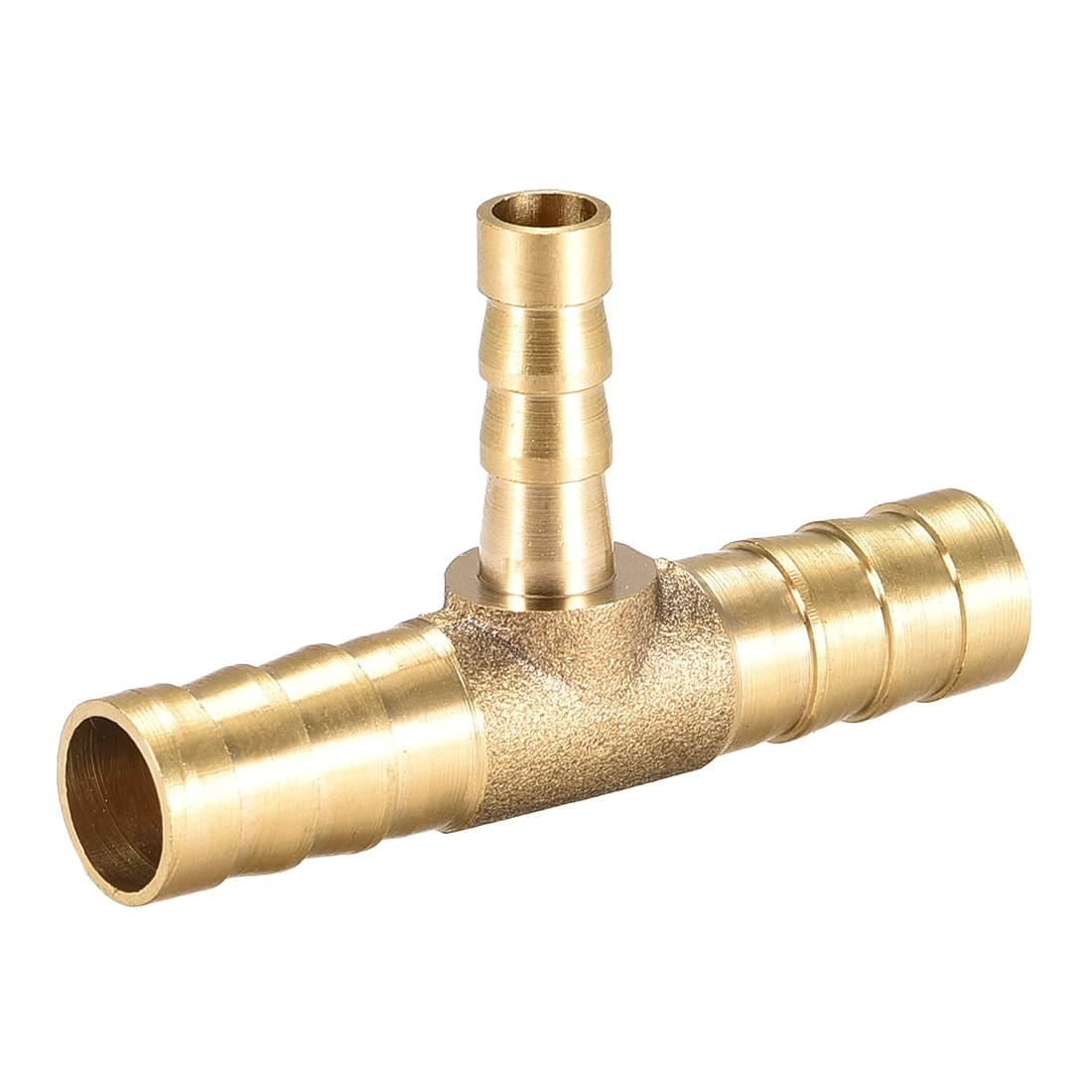 Water /& Wood Brass Tone 3//8 T Shape Hose Fitting for Air Water
