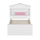 preview thumbnail 8 of 28, Twin Size Bedroom Sets House-Shaped Wooden Bed with Storage Drawers