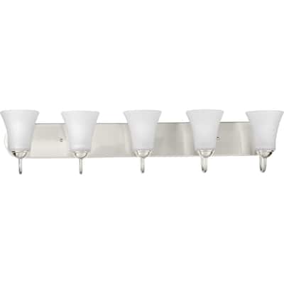 Progress Lighting Classic 5 Light 36" Wide Bathroom Vanity Light