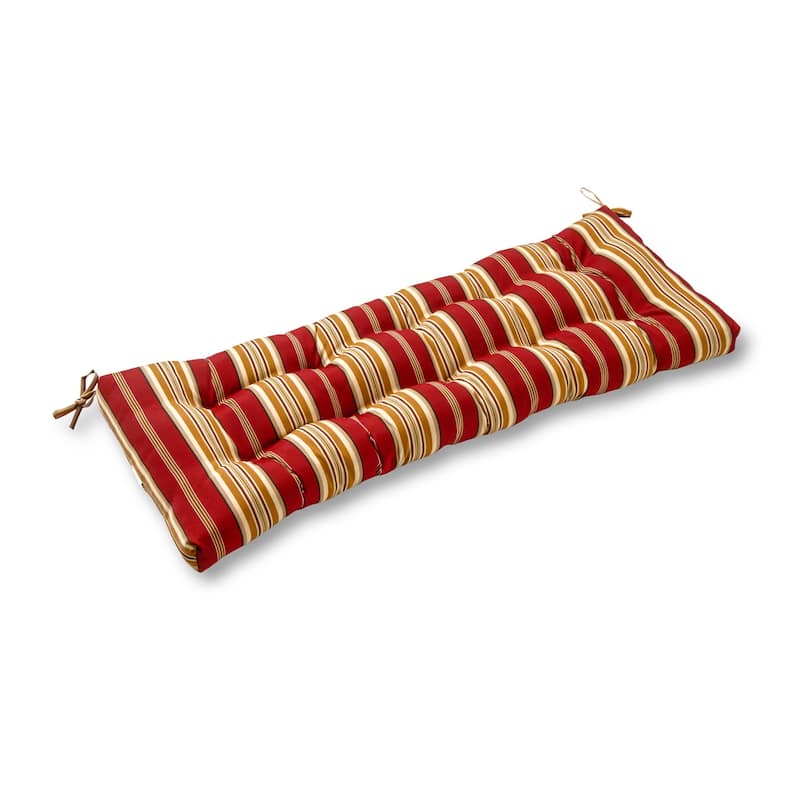 Roma Stripe 44-inch Outdoor Swing/ Bench Cushion