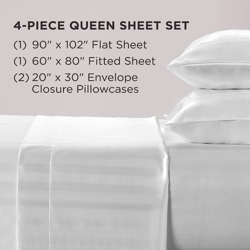 Juicy Couture Silky Satin Damask Sheet Sets