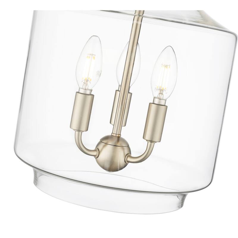 Millennium Lighting 22803 Mahannah 3 Light 11" Wide Taper Candle