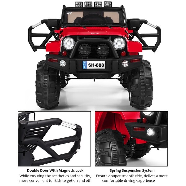 remote control ride on truck