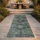 preview thumbnail 28 of 101, Machine Washable Indoor/ Outdoor Global Inver Chantille Rug Mint - 2'3" x 7'6"