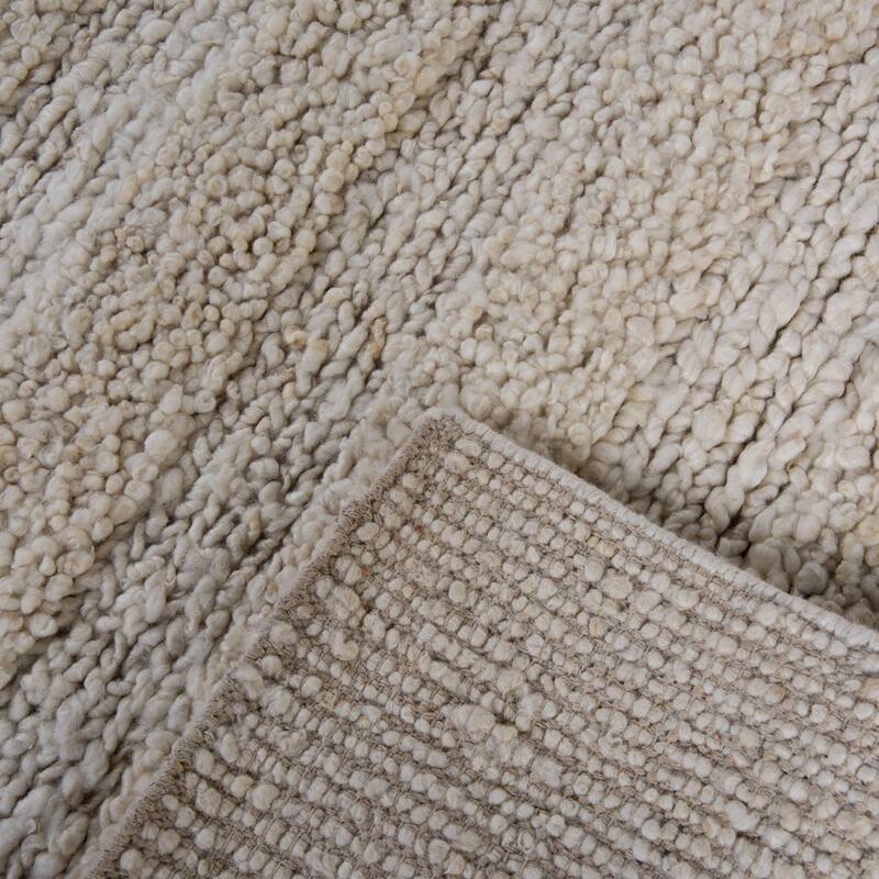 Alora Decor Wren Hand Woven Contemporary Ivory Stripe Rug