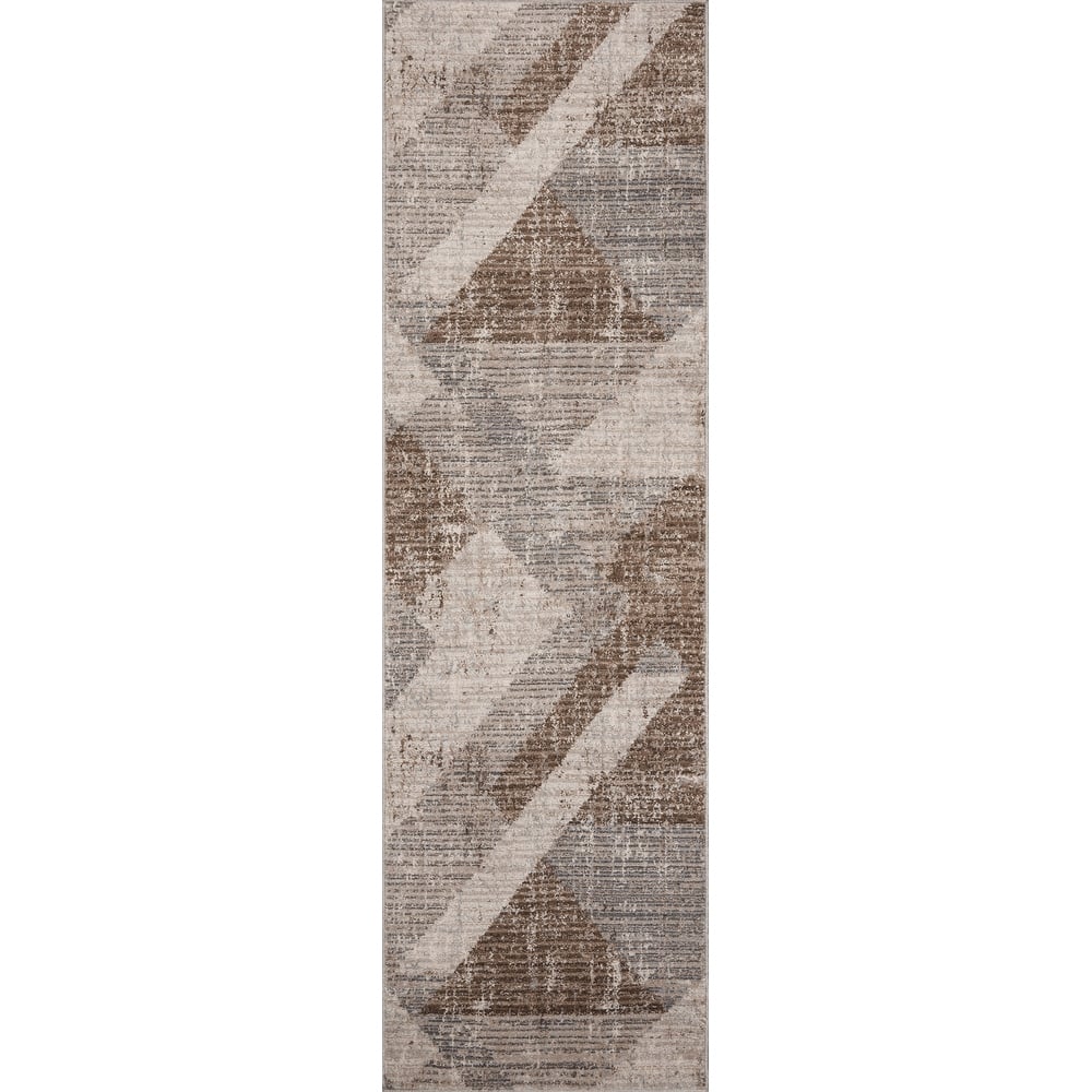 Alexander Home Grant Modern Geometric Distressed Area Rug