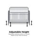 preview thumbnail 19 of 44, Little Seeds Ivy 3-in-1 Convertible Metal Crib