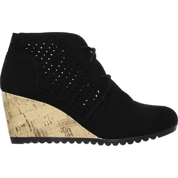 bobs wedge booties