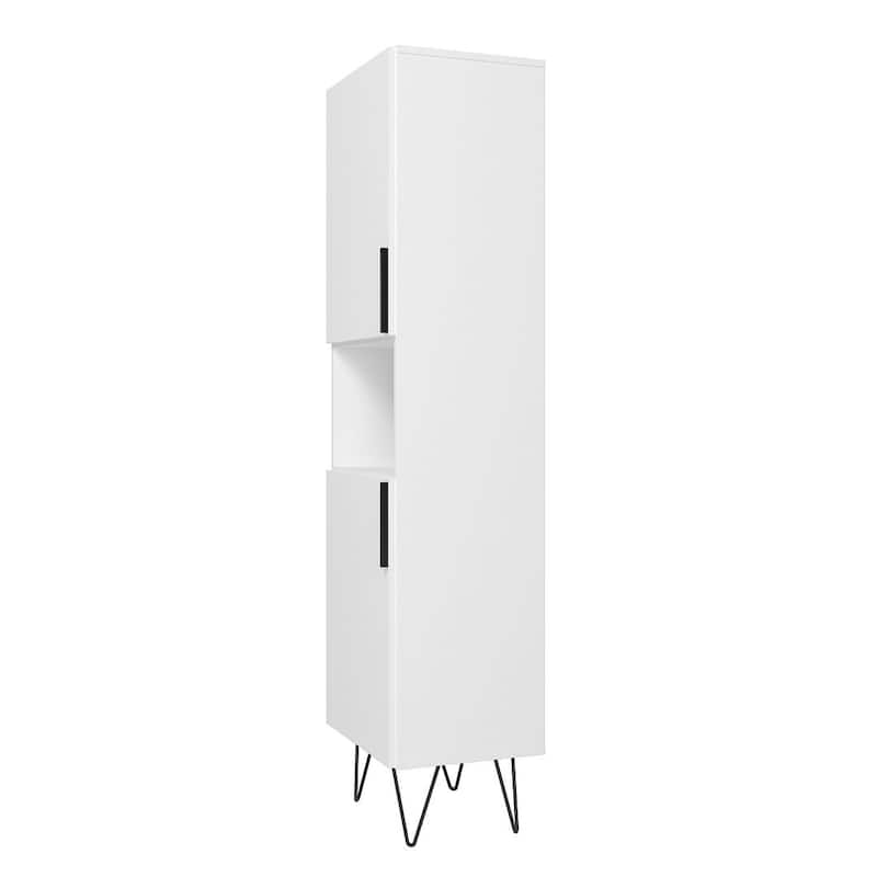 Beekman 17.51 Narrow Bookcase Cabinet with 5 Shelves