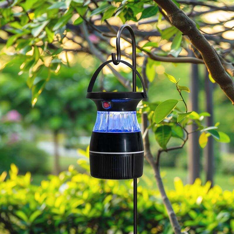 Sunjoy Solar Insect Trap with Suction Fan - Pest Control