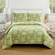 preview thumbnail 3 of 5, Spartina 449 Queenie Palm Royale 3-Piece Reversible Cotton Quilt Set