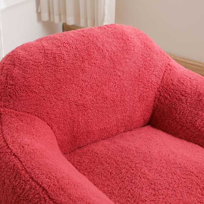 Memory Foam Bean Bag Couch with Backrest and Armrests Anti Slip Base for Adults Living Room Bedroom Gaming