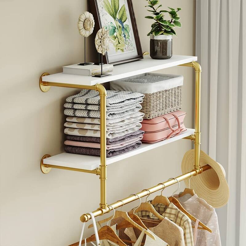 Wall Mounted Clothes Rack
