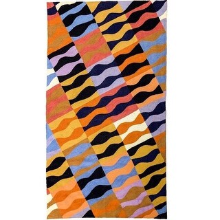 Handmade Indo Chain Stitch Rug (3' x 5') - 3'x5' - Bed Bath & Beyond ...