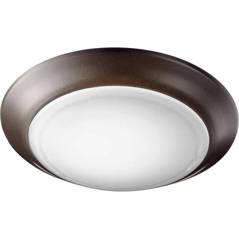Quorum International 8" Wide LED Flush Mount Bowl Ceiling Fixture