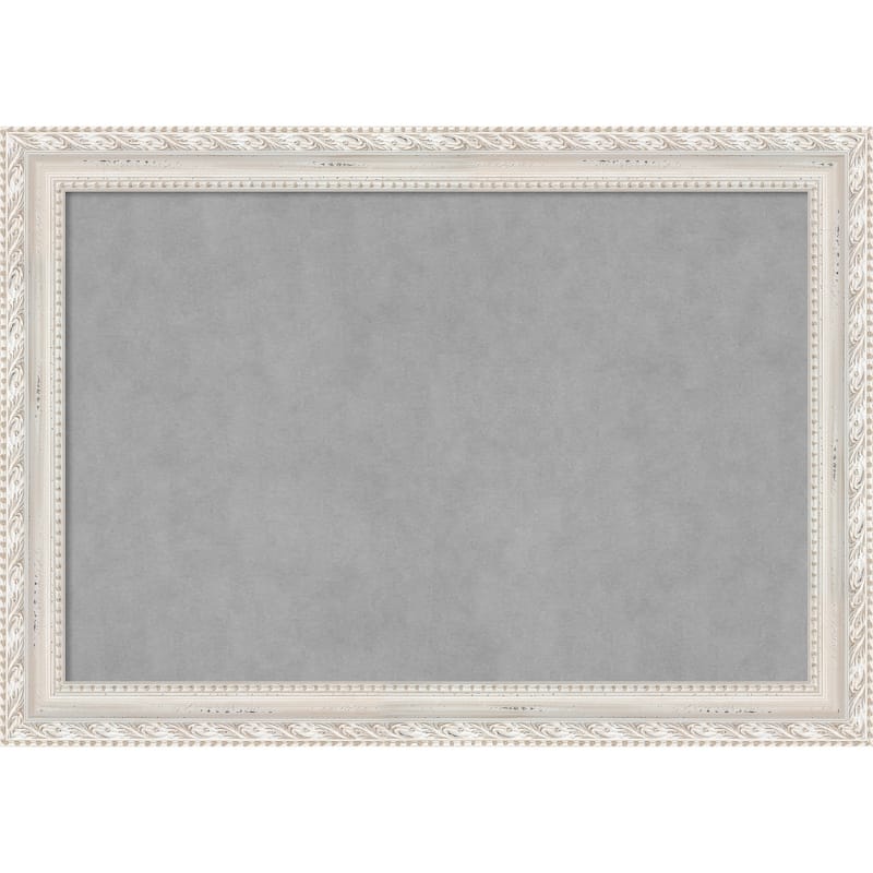 Amanti Art Opera Off White Framed Magnetic Board
