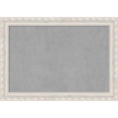 Amanti Art Opera Off White Framed Magnetic Board