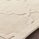 preview thumbnail 19 of 56, Hand-Woven Amy Tone-on-Tone Lattice Wool Rug - 3' x 5'