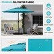 preview thumbnail 58 of 68, Costway 10 ft 3-tier Vented Patio Umbrella Large Market Table Umbrella