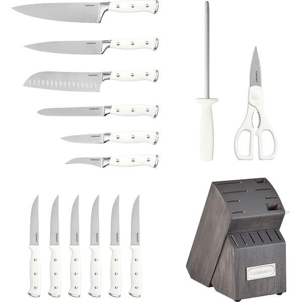 Cuisinart Triple Rivet, 15Piece Knife Set w/ Block, Superior