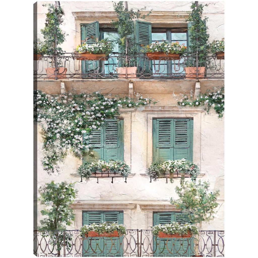 Shutters I By Studio Arts Canvas Art Print