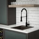preview thumbnail 8 of 15, Karran QT-825 Drop-in 15-3/4" Single Bowl Quartz Composite Kitchen Sink