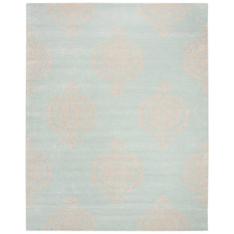 SAFAVIEH Handmade Soho Deandra Damask N.Z. Wool/ Viscose Rug