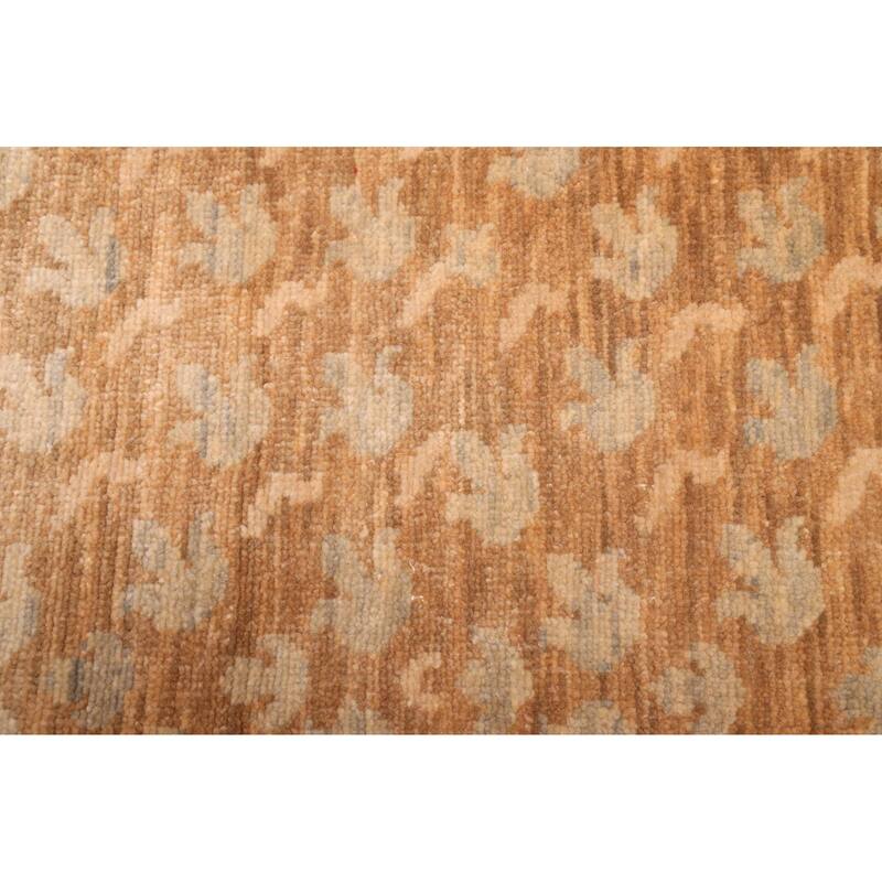 ECARPETGALLERY Hand-knotted Mystique Brown Wool Rug - 10'2 x 13'2