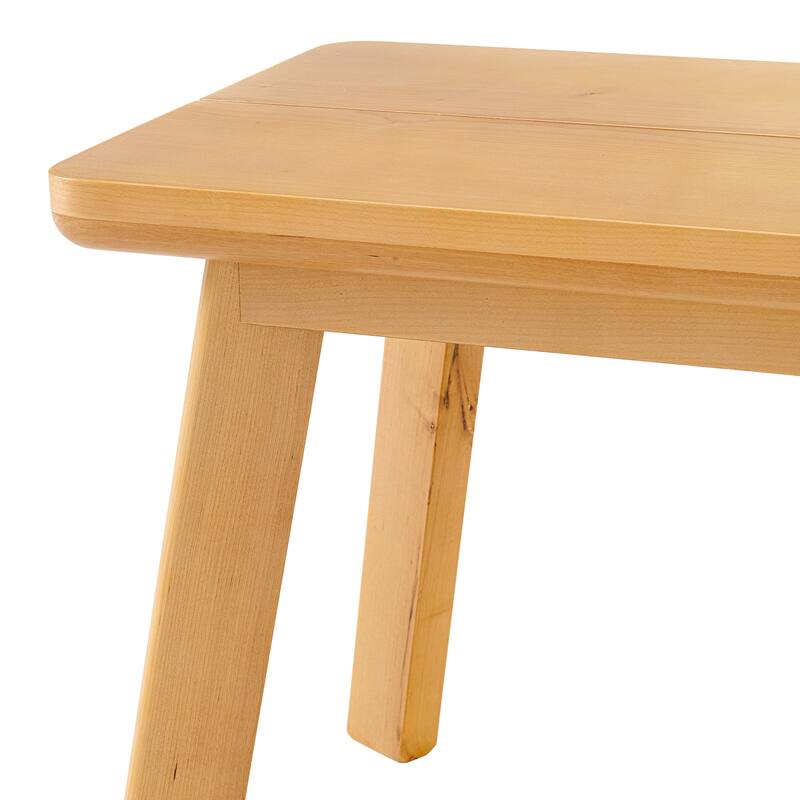 Shelburne 73" Dining Table with Two Benches, Set of 3