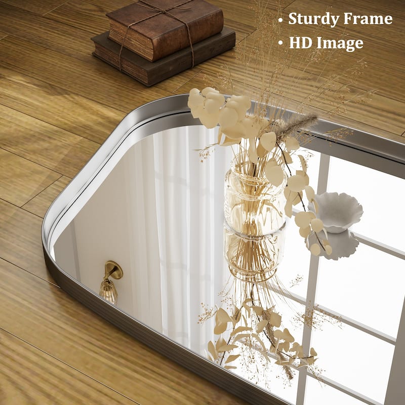 Irregular Bathroom Mirror Mirror Wall Decor