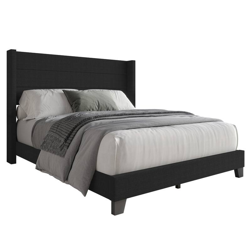 Clayfell Niles Upholstered Panel Bed