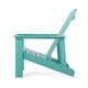 preview thumbnail 13 of 35, Culver Outdoor Faux Wood Adirondack Chair by Christopher Knight Home