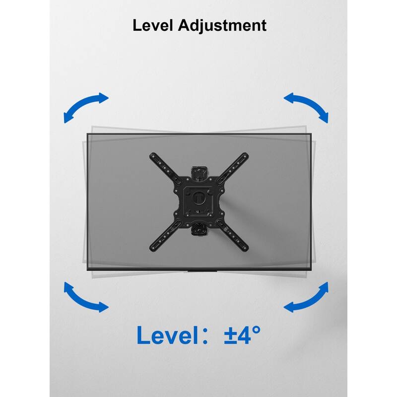 ErgoAV Single Stud Motion Mount for TVs 40″ to 55″ and up to 70lbs