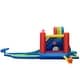 preview thumbnail 6 of 8, Gymax Inflatable Bounce House Slide Splash Pool Climbing Wall Park w/ - See Details