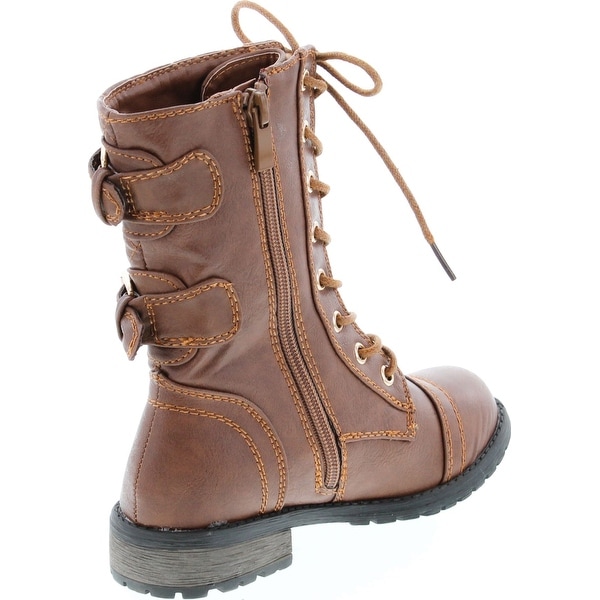 kids lace up boots