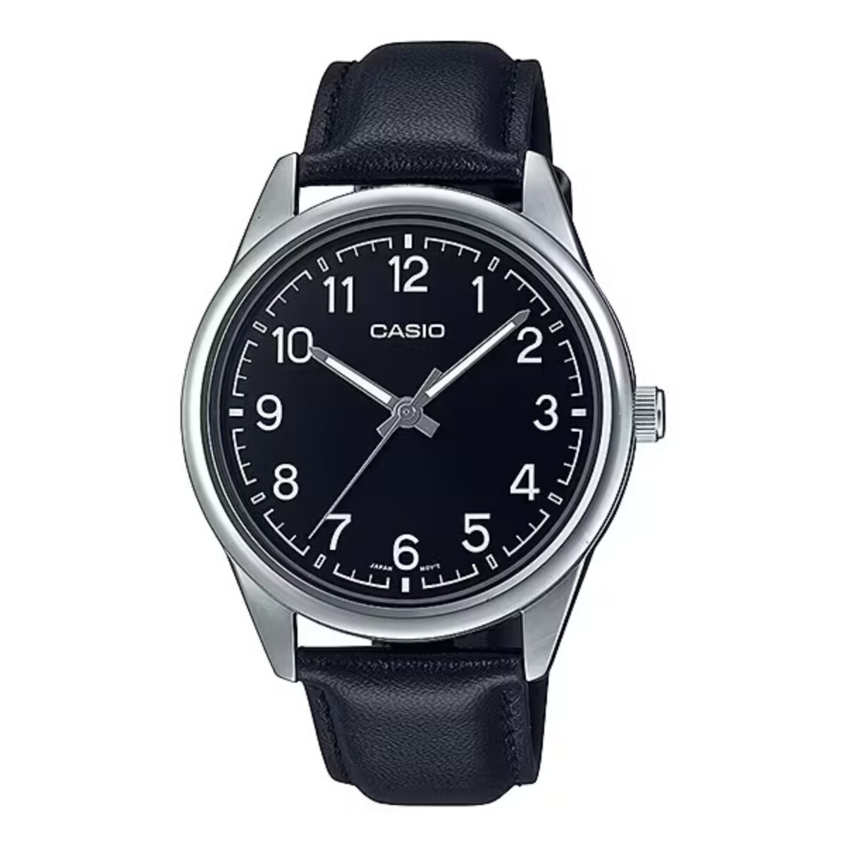 Casio-Men's-Analog-Leather-