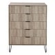 preview thumbnail 42 of 68, Manhattan Comfort Dumbo Modern 5-Drawer Tall Dresser.