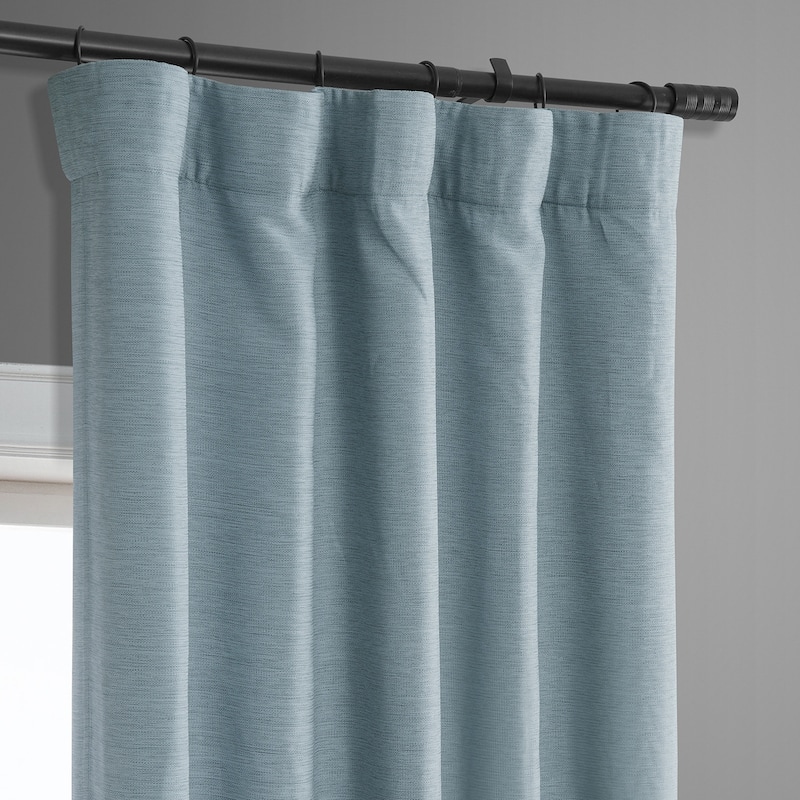 Exclusive Fabrics Bellino Room Darkening Curtain (1 Panel) - 50 x 63