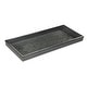 preview thumbnail 16 of 20, Double Circles Galvanized Steel Boot Tray by Good Directions 205DZ - Dark Zinc