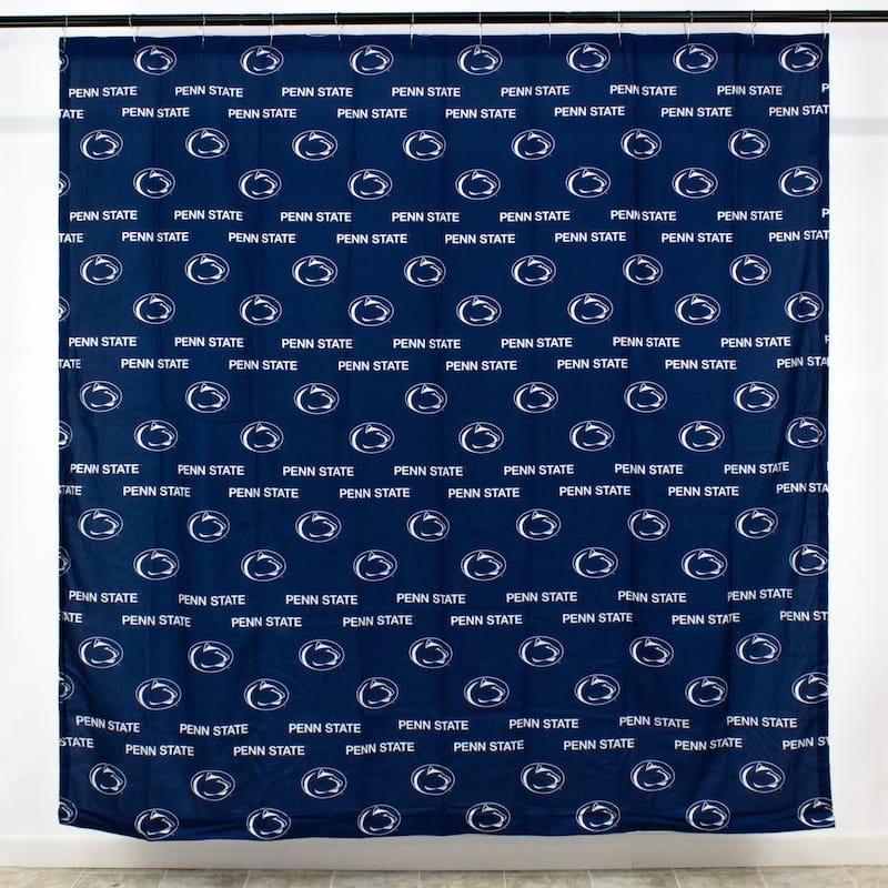 Penn State Nittany Lions Printed Shower Curtain Cover - 70" x 72"