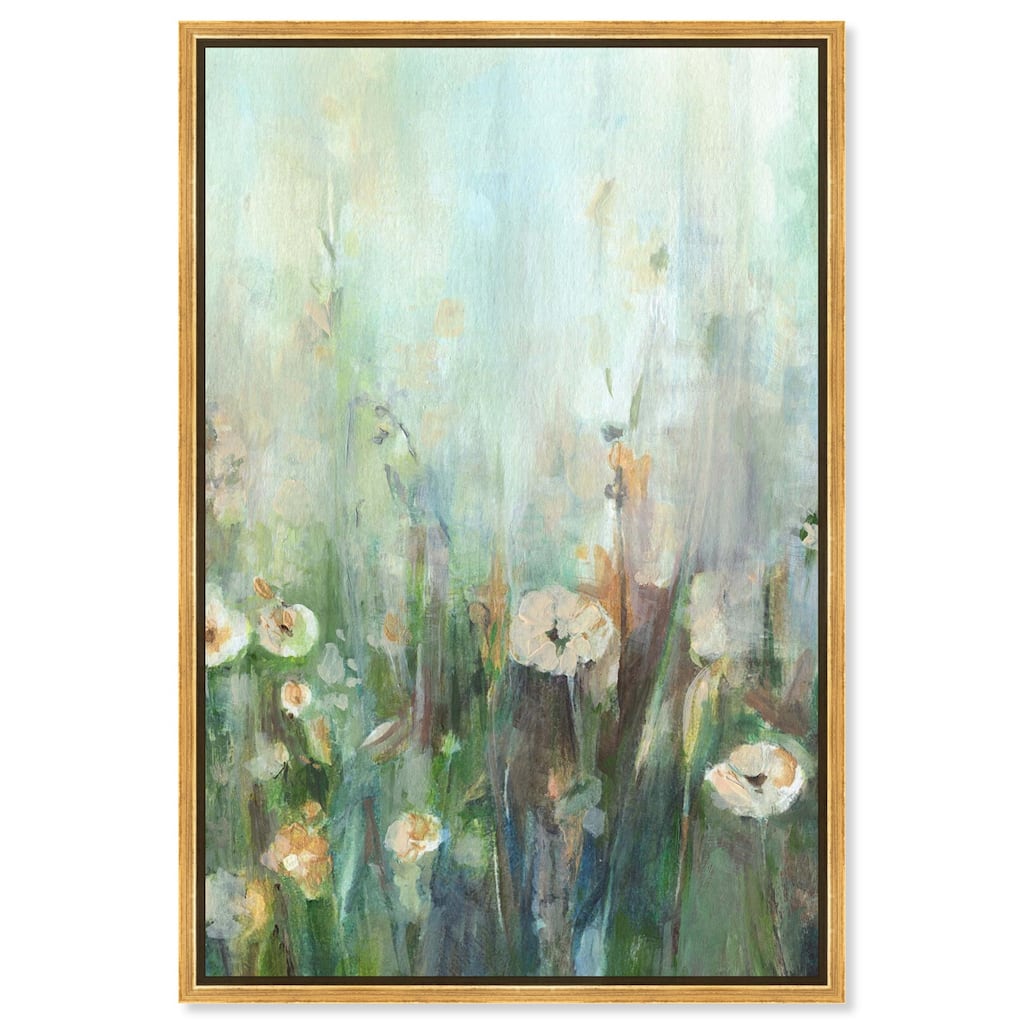Harmony Green II Canvas by Art Remedy