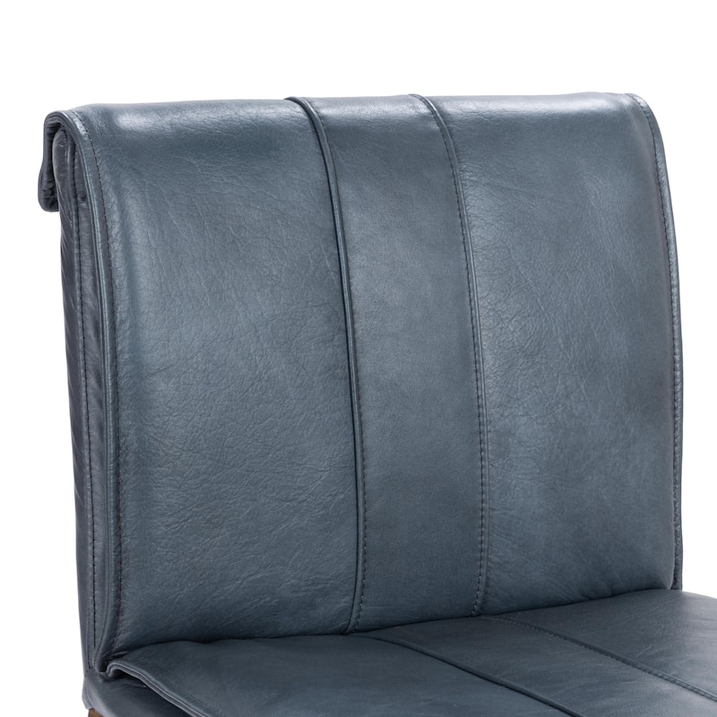 Classic Home Tuscan Leather Bar and Counter Stool