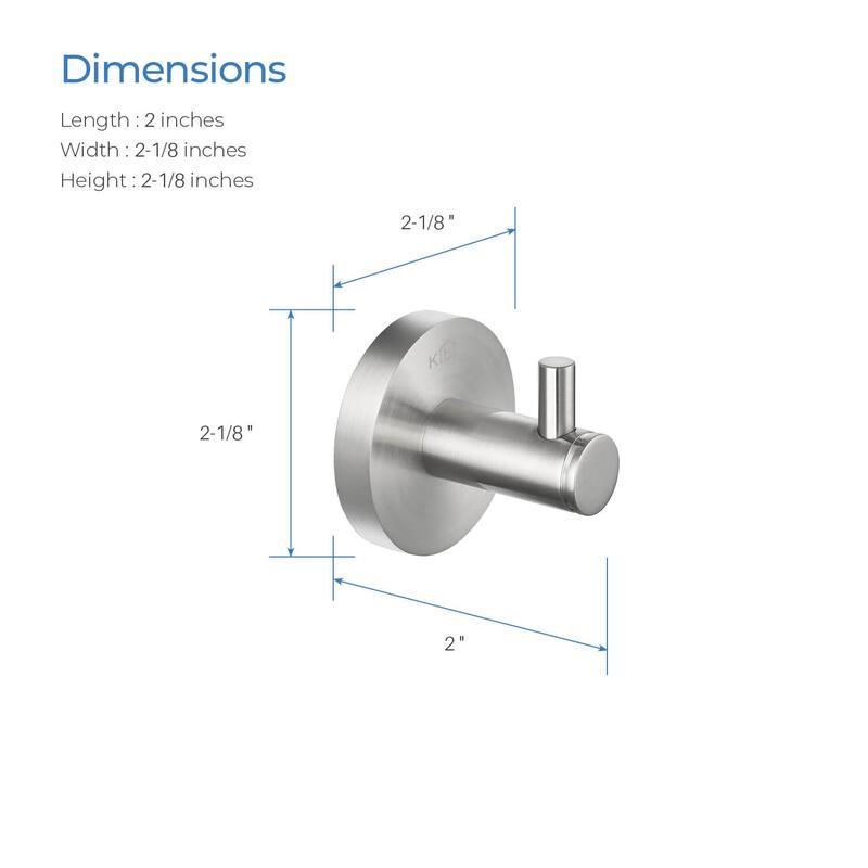 Circular Bathroom Towel & Robe Hook