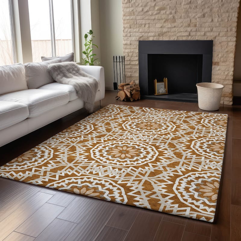 Premium Washable Super Soft Boho Global Mayfield Rug