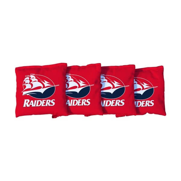 slide 2 of 3, Shippensburg Red Raiders Red Cornhole Bags All-Weather Resin Filled