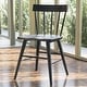 preview thumbnail 15 of 14, Poly & Bark Hava Dining Chair - Solid Oak Wood with Spindle-Back