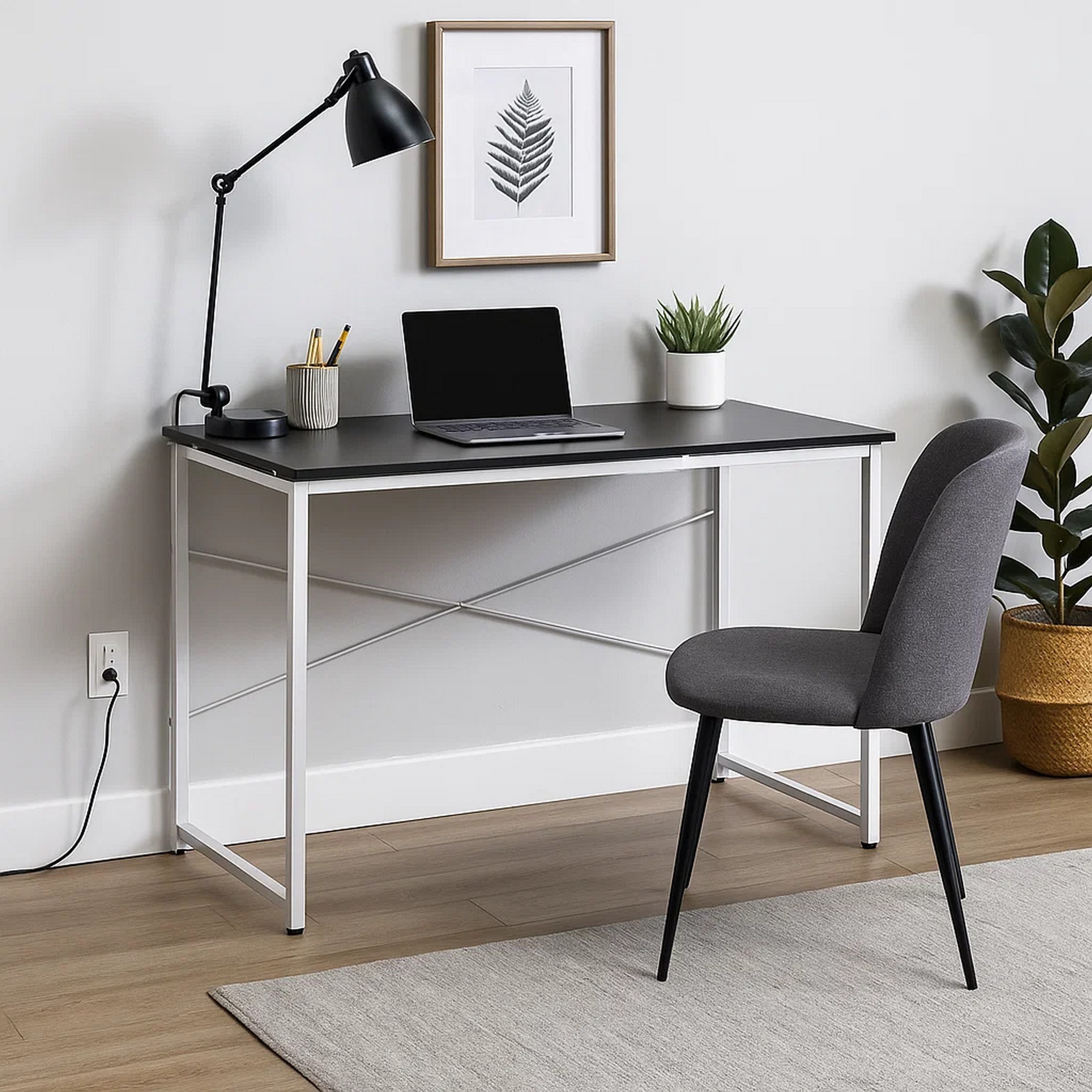 Writing-Desk-with-X-Shaped-