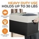 preview thumbnail 13 of 22, Cheer Collection 4 Pack Large Fabric Storage Baskets with Handles Collapsible Organizer Bins