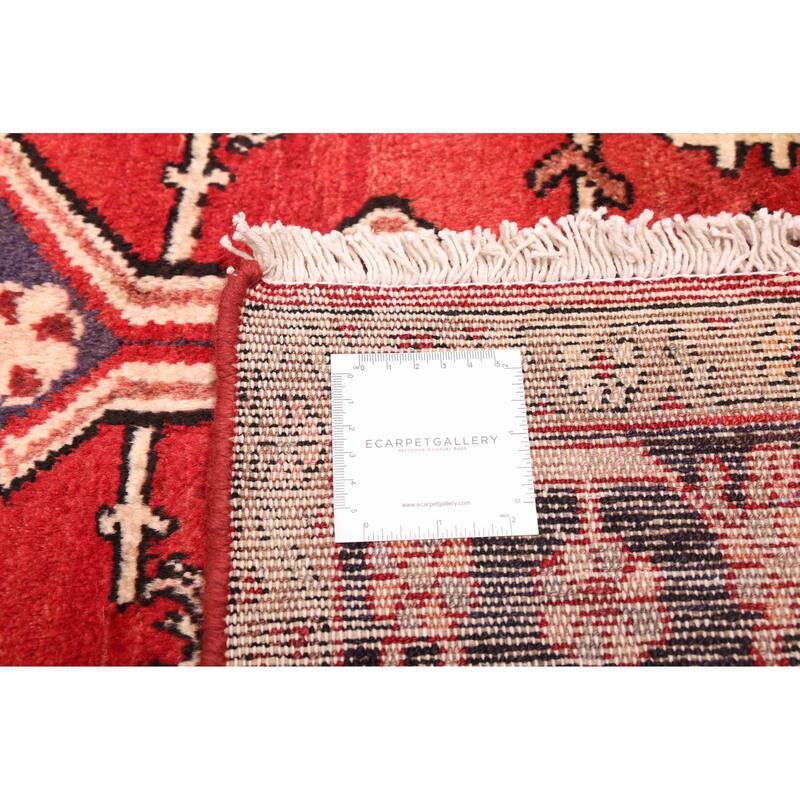 ECARPETGALLERY Hand-knotted Anadol Red Wool Rug - 3'10 x 6'5